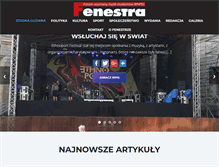 Tablet Screenshot of gazetafenestra.pl